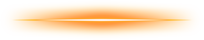 Glowing Orange Neon Line